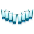 Blue Acrylic Shot Glass Set — 8 Pack | 2oz